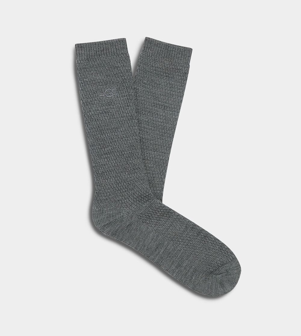 Ugg Classic - Mens Socks - Grey - NZ (6709NQMCO)